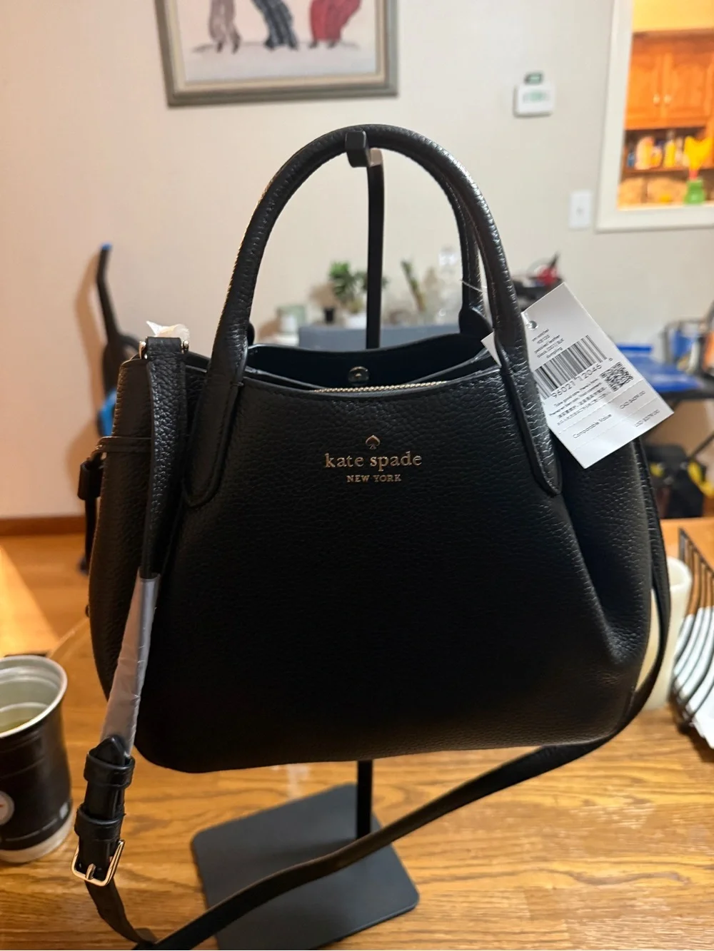 kate spade Black small dumpling Satchel